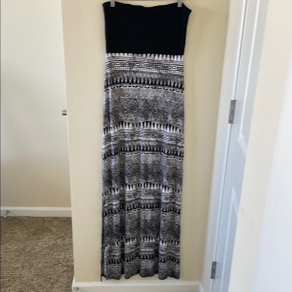 Hurley Strapless Maxi Dress